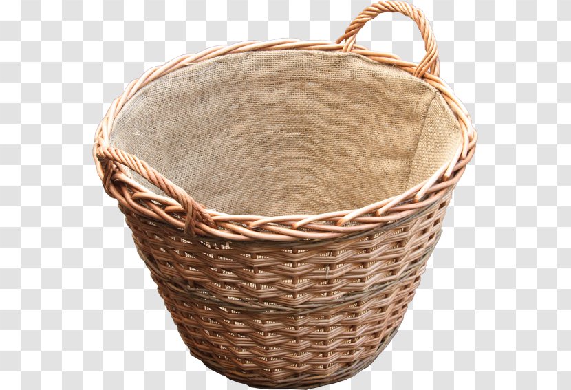Basket Wicker Square Wheel Straw Rectangle - Hessian Transparent PNG