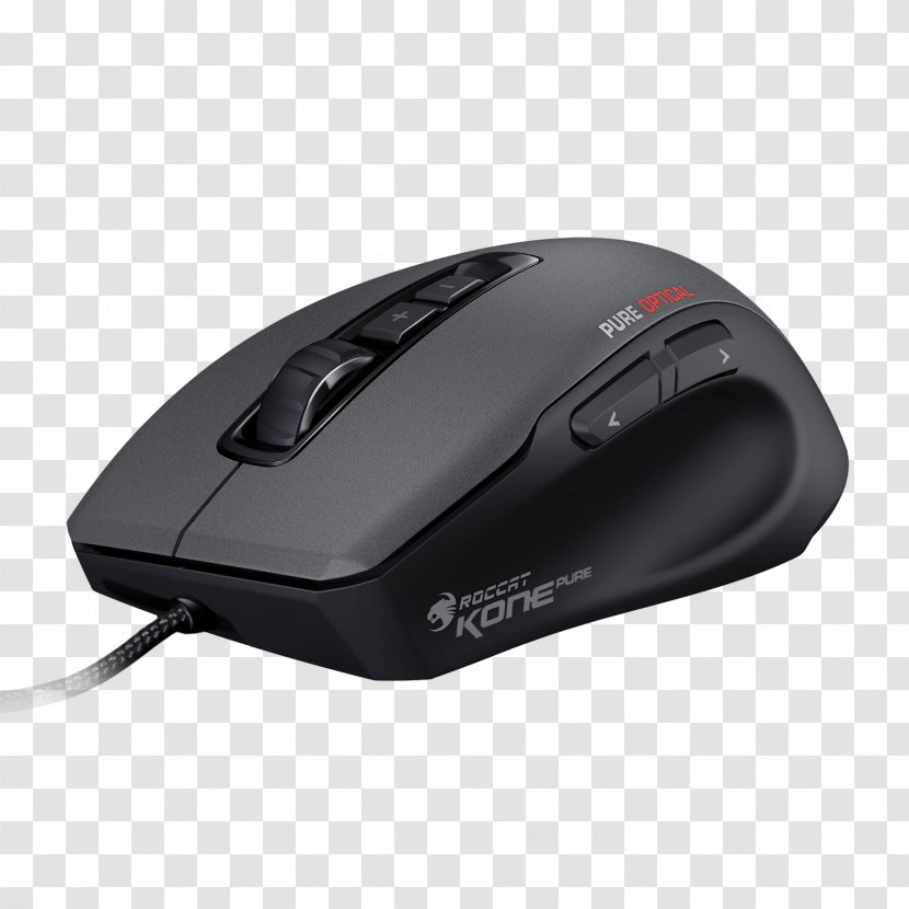 Computer Mouse Roccat Optical Keyboard Dots Per Inch - Input Device - Performance Transparent PNG