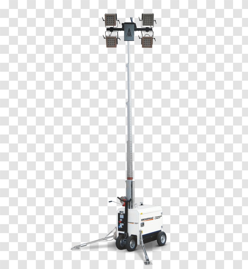 Light Tower Generac Power Systems Manufacturing High-mast Lighting - Mobile Phones Transparent PNG