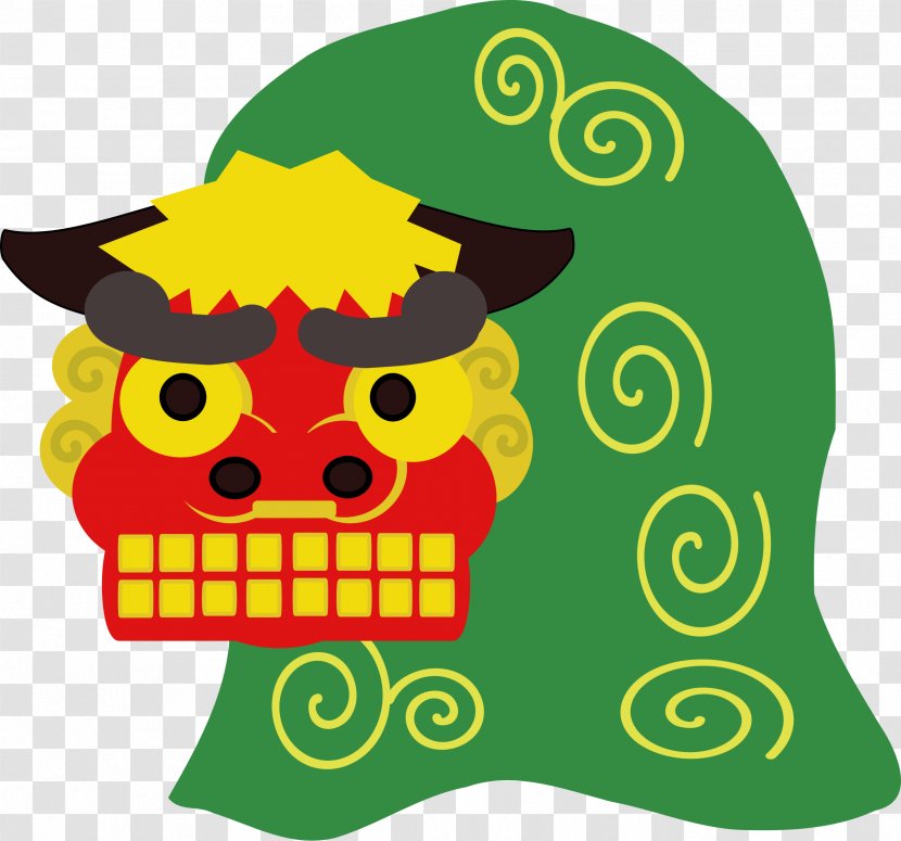 Japanese New Year Chinese Guardian Lions Clip Art - Lion Dance Transparent PNG