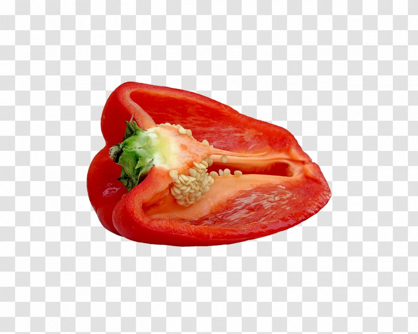 Bell Pepper Cayenne Piquillo Vegetable Food Transparent PNG