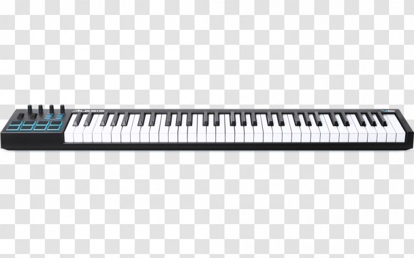 MIDI Keyboard Digital Piano Musical Controllers - Midi Transparent PNG