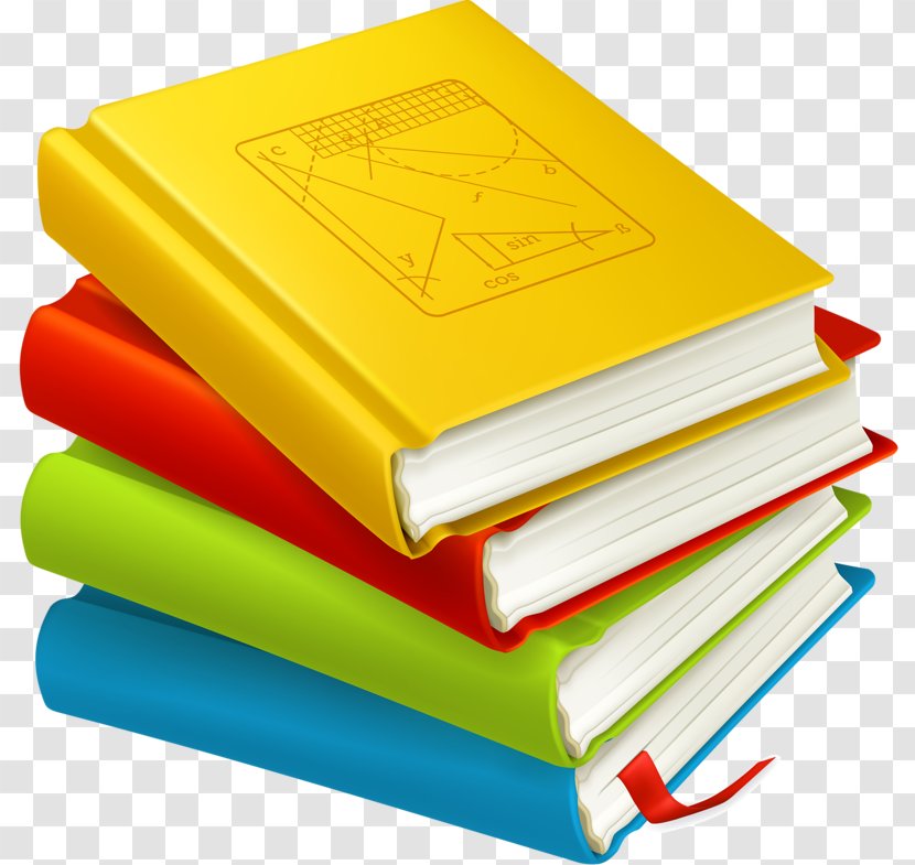 School Education Textbook - Yellow Transparent PNG