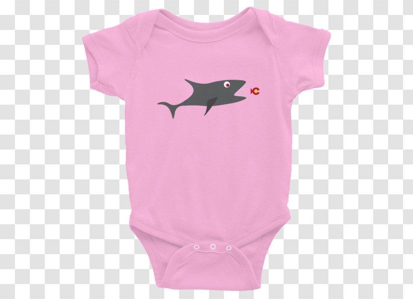 T-shirt Baby & Toddler One-Pieces Infant Clothing Sleeve - Cotton - BABY SHARK Transparent PNG