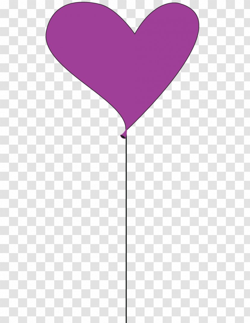 Purple Violet Magenta Balloon Line - Pink M - Mother's Day Transparent PNG