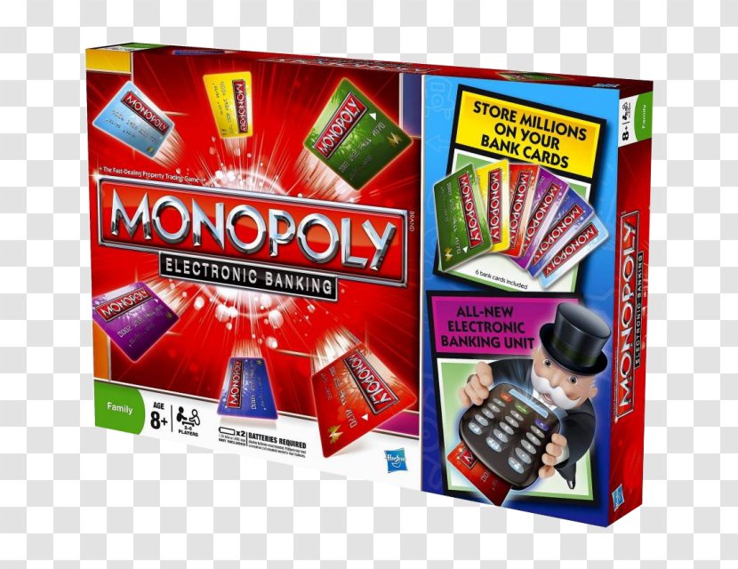Hasbro Monopoly Electronic Banking Here And Now - Bank Transparent PNG