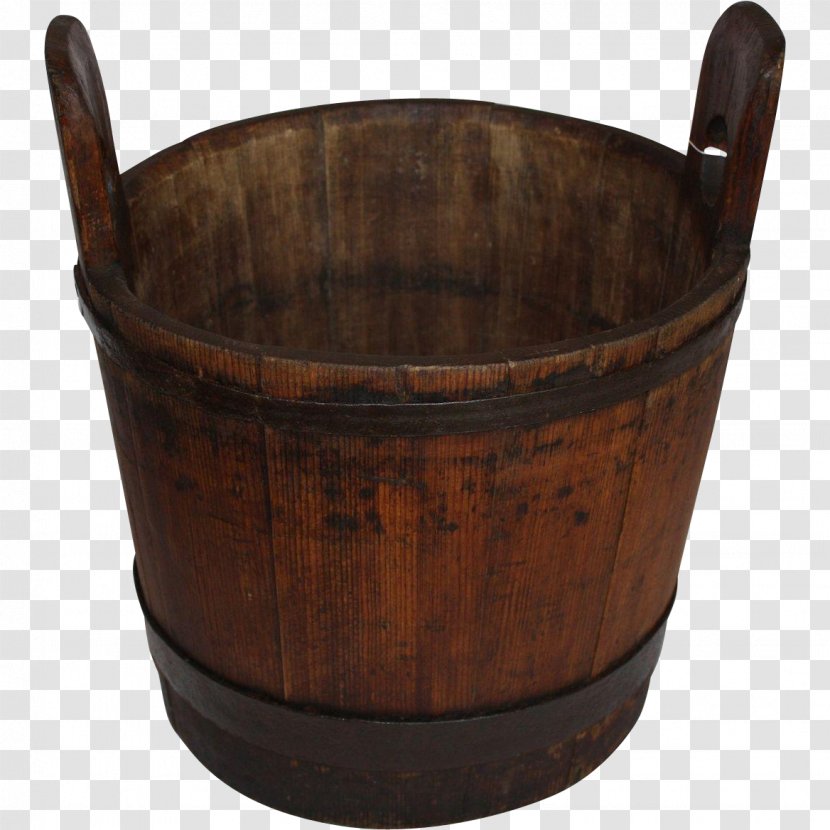 Firewood Bucket Stave Barrel - Metal - Wood Transparent PNG