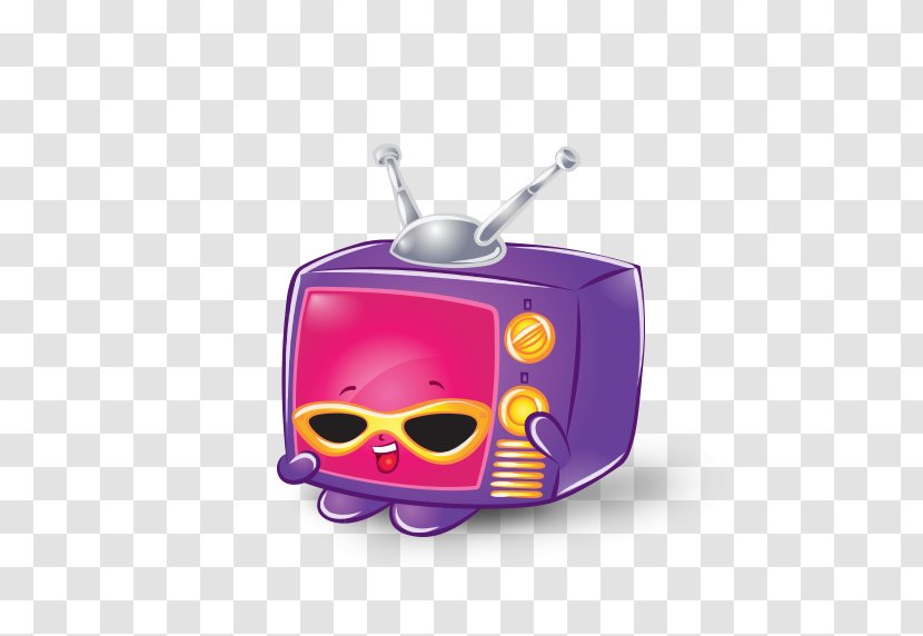 Shopkins Drawing Television Show - Game - Purple Transparent PNG