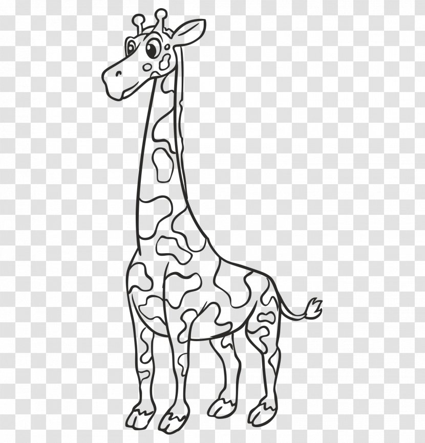 Drawing Pencil Northern Giraffe Puppy Sketch Transparent PNG