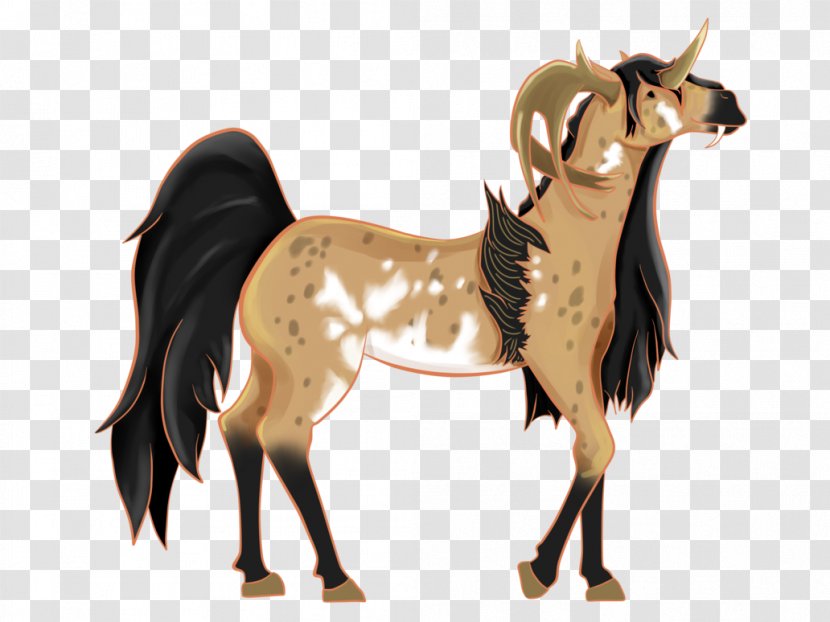 Mustang Stallion Mare Pony Mane - Pack Animal Transparent PNG