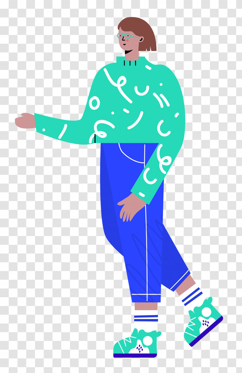 Standing Woman People Transparent PNG