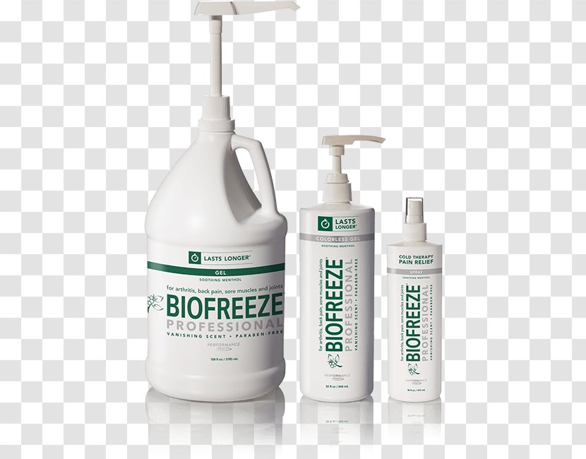 Biofreeze Analgesic Pain Management Arthritic Therapy - Joint Transparent PNG