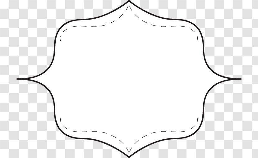 White Pattern - Black And - Dashed Cliparts Transparent PNG