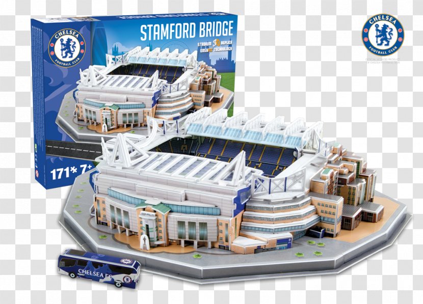 Stamford Bridge Puzz 3D Jigsaw Puzzles Chelsea F.C. - Threedimensional Space - Stadium Transparent PNG