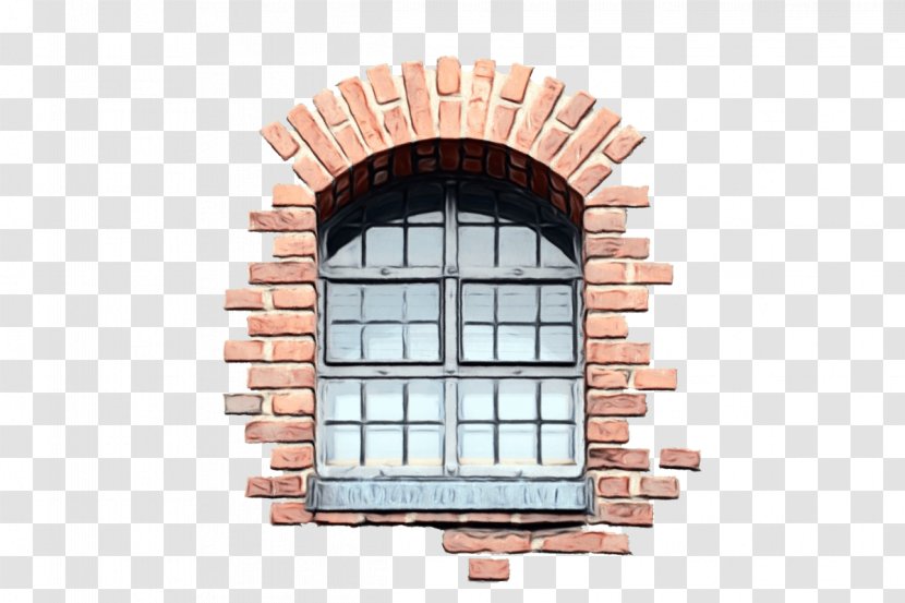 Watercolor Cartoon - Window - Wall Architecture Transparent PNG