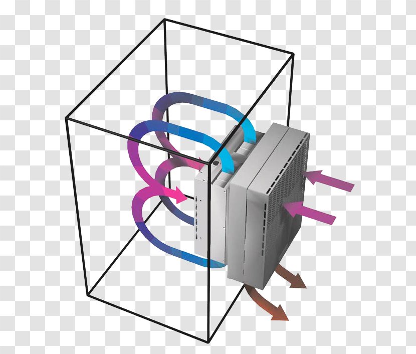 Thermoelectric Cooling Effect Generator Machine Heat - Air Flow Transparent PNG