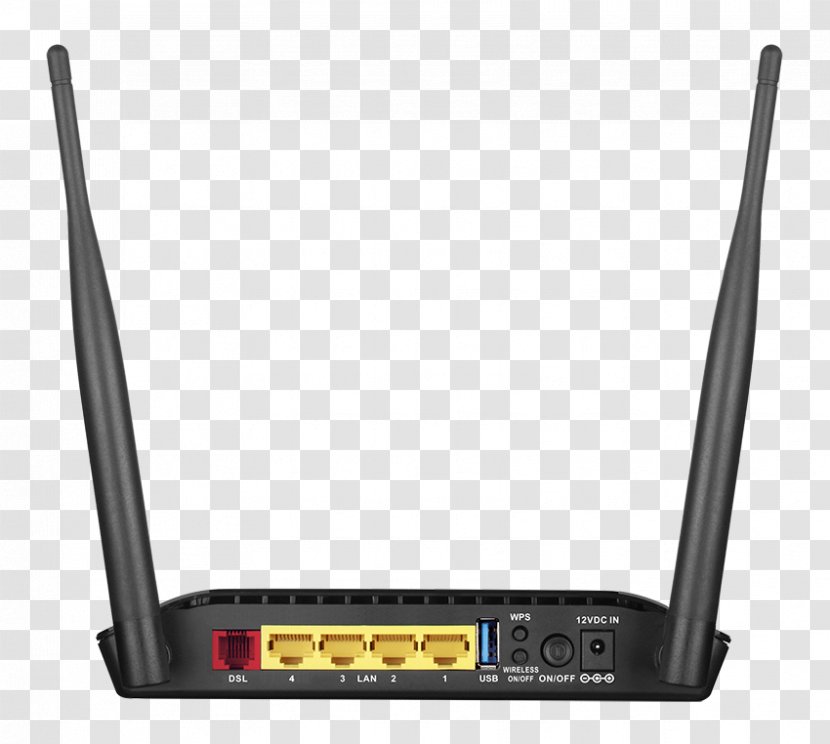 DSL Modem Wireless Router G.992.5 IEEE 802.11n-2009 - Electronics - Adsl Transparent PNG