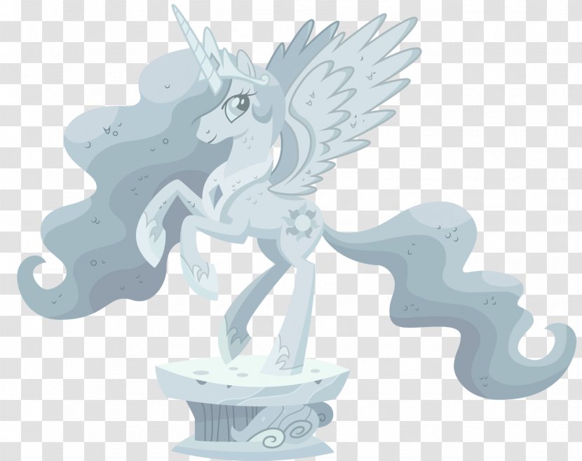 Twilight Sparkle Princess Celestia Pinkie Pie Pony Luna - Statue Transparent PNG