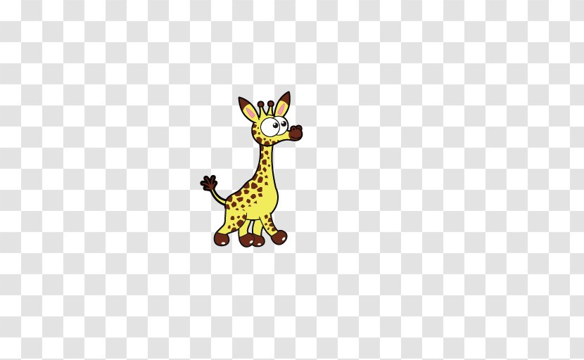 Cartoon Northern Giraffe Illustration - Royaltyfree Transparent PNG