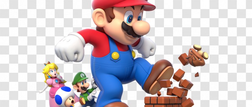 Super Mario Bros. 3D World New Bros Run - Toy Transparent PNG