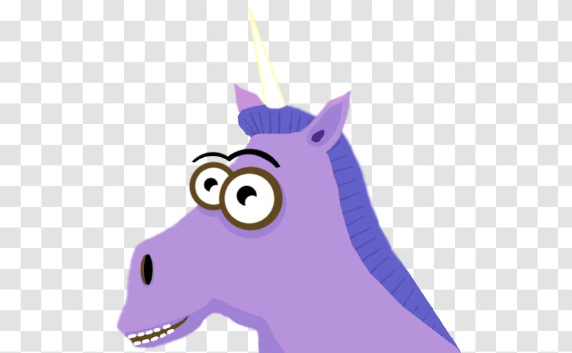 Illustration Clip Art Beak Unicorn Purple - Mythical Creature - Whack Flag Transparent PNG