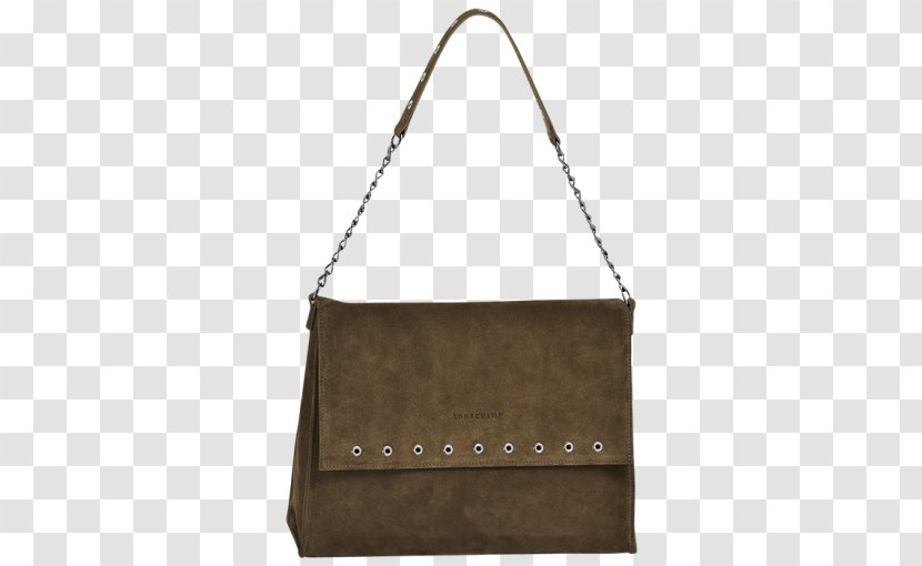 Handbag BESACE Paris Rocks Velours PARIS ROCKS VELOU Leather Messenger Bags - Longchamp - Tan Bag Transparent PNG