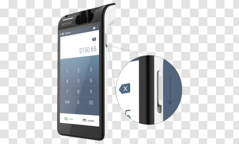 Feature Phone Smartphone Mobile Phones Poynt Accessories - Terminal Transparent PNG