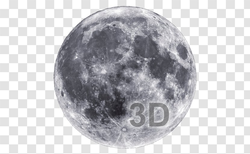 Supermoon Earth Full Moon Planet - Monochrome Photography Transparent PNG