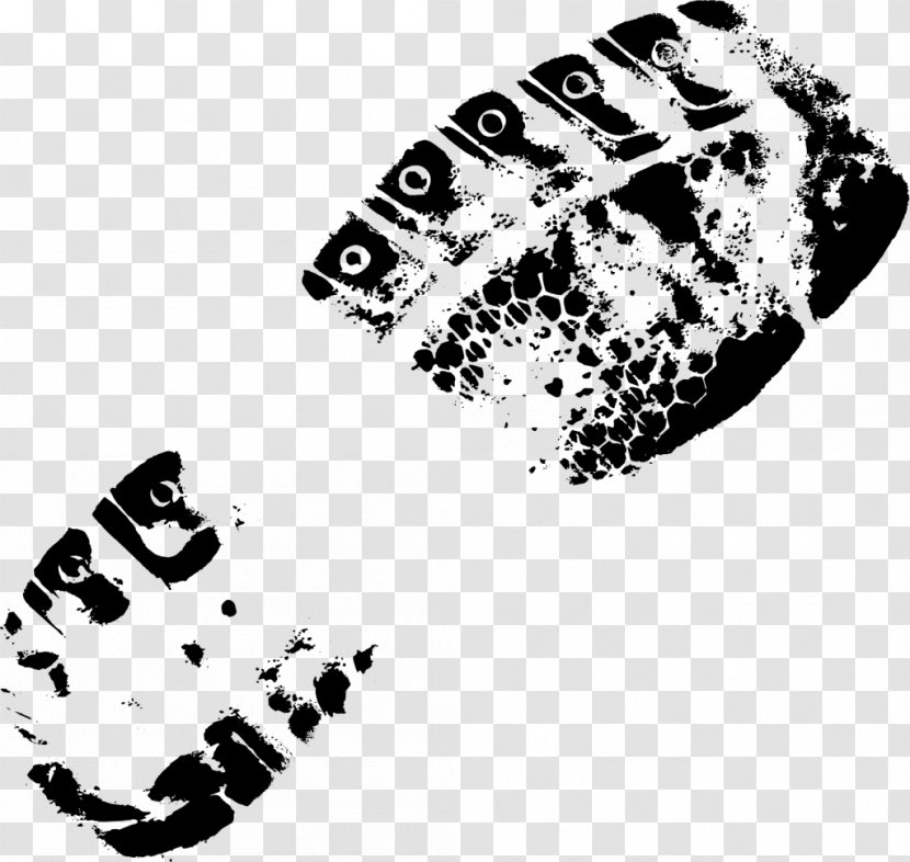 Shoe Footprint - Footprints Transparent PNG