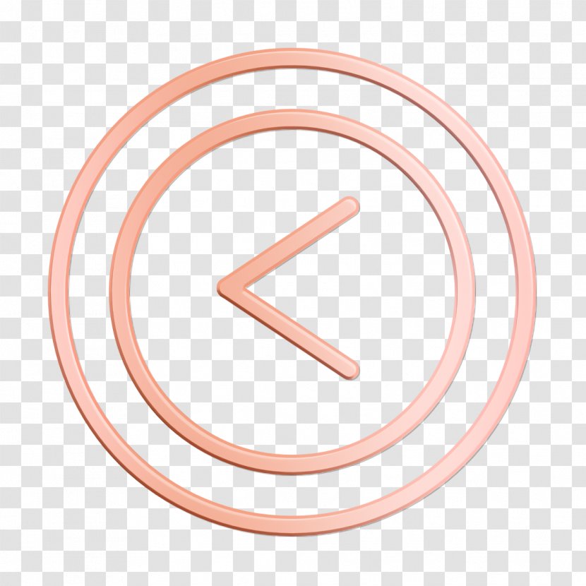 Arrow Icon Basic Layer - Symbol Left Transparent PNG