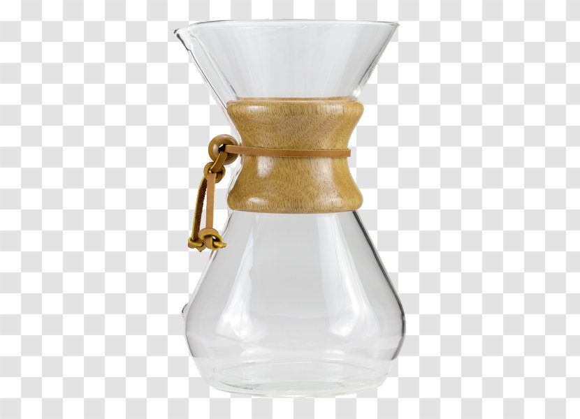 Chemex Coffeemaker Cafe Brewed Coffee - Cafeteira Transparent PNG