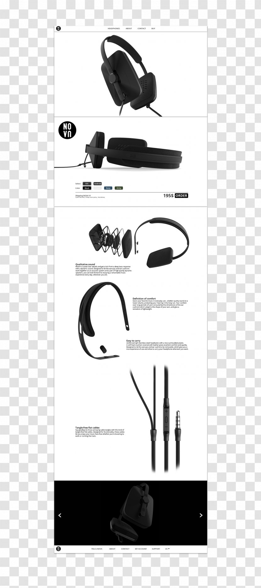 Headphones Brand - Area Transparent PNG