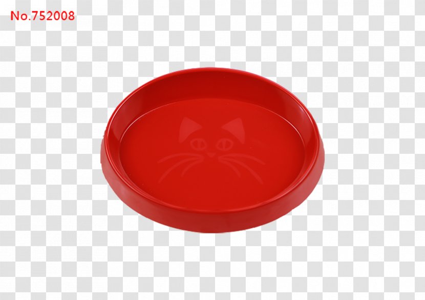 Plastic Bowl - Red - Design Transparent PNG