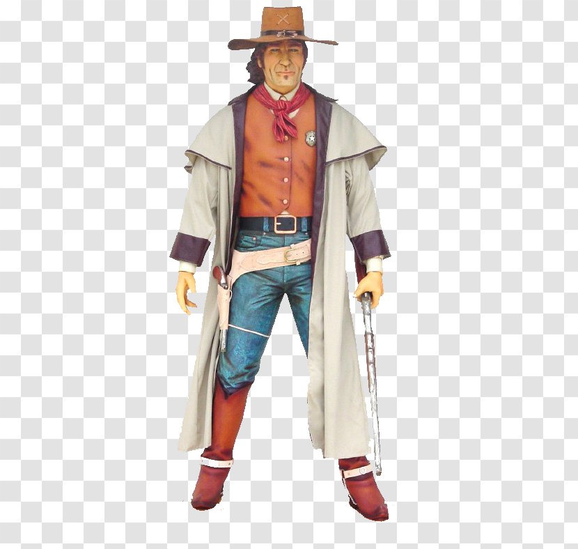 John Wayne American Frontier Cowboy Statue Western - Rifleman - Vaquero Transparent PNG