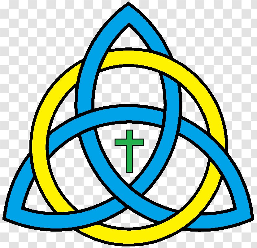 Trinity Triquetra Holy Spirit Eucharist Christian Symbolism - Yellow - Meppel Transparent PNG