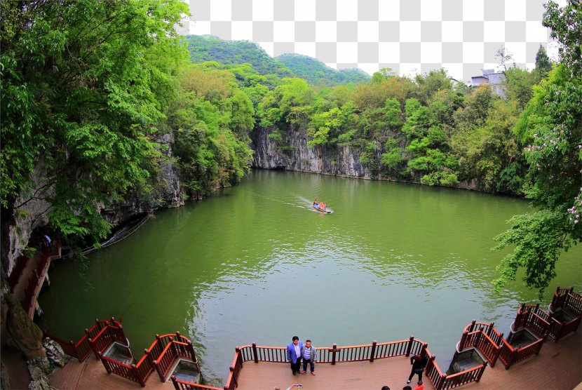 Longgongzhen Guizhou Dragon Palace Scenic Area Tourism Tourist Attraction - Recreation - Anshunsaurus Transparent PNG