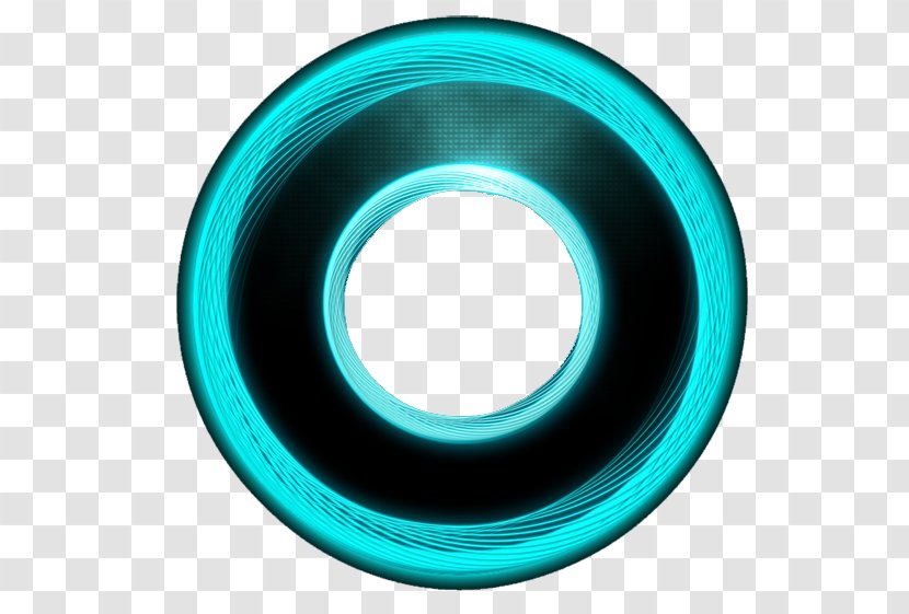 Alloy Wheel Spoke Rim Turquoise - Tron Transparent PNG