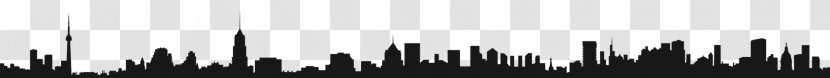 Black Brand White - Text - City Silhouette Transparent PNG