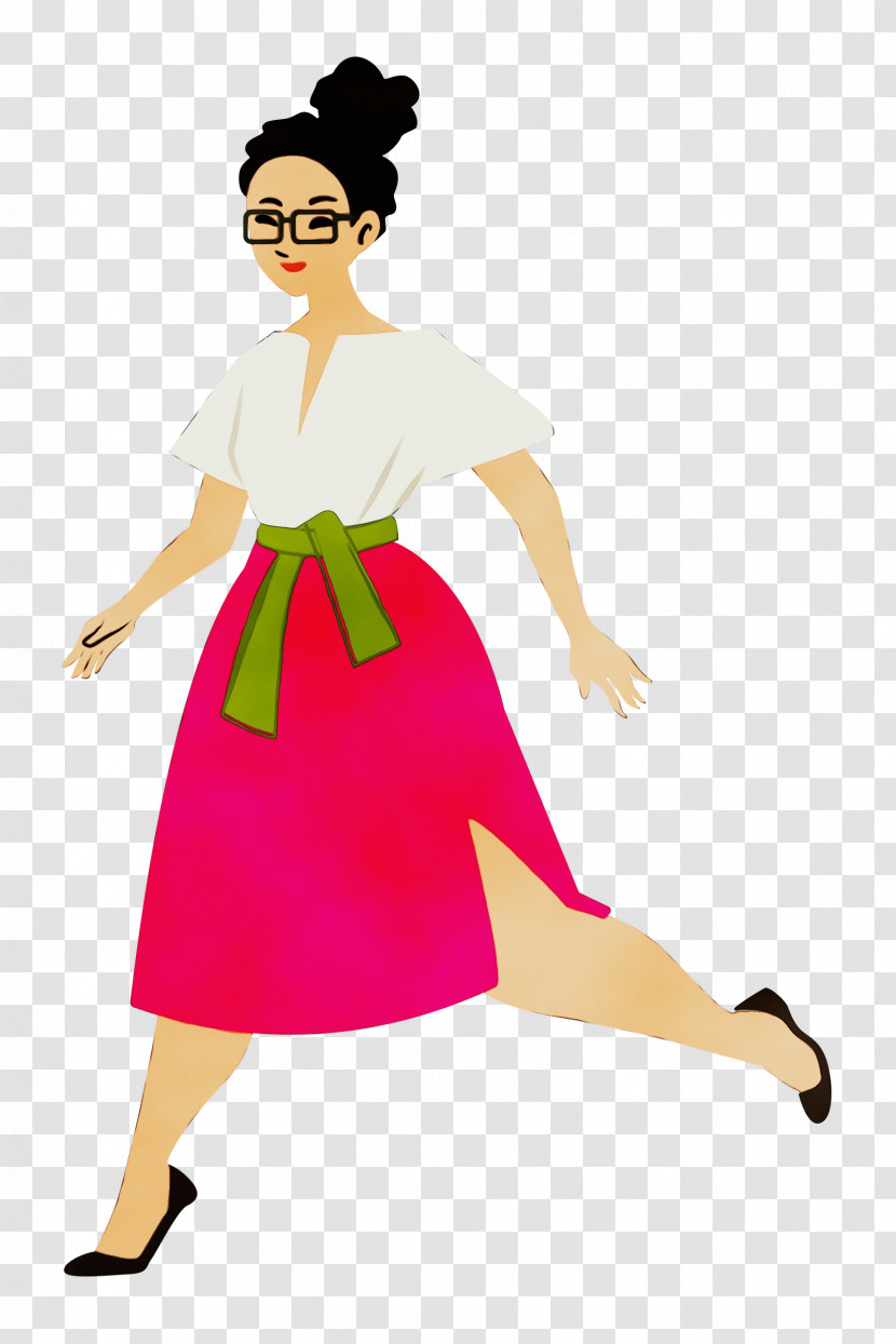 Costume Cartoon Joint Pin-up Girl Transparent PNG
