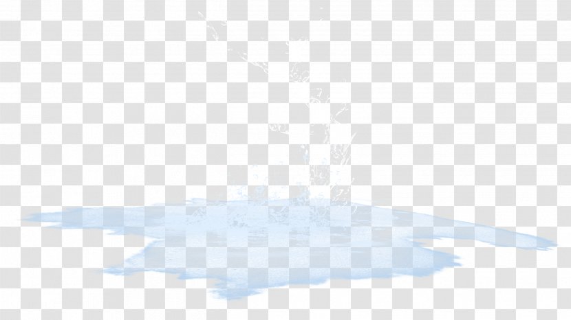 Liquid Water Stains - Blue - White Transparent PNG