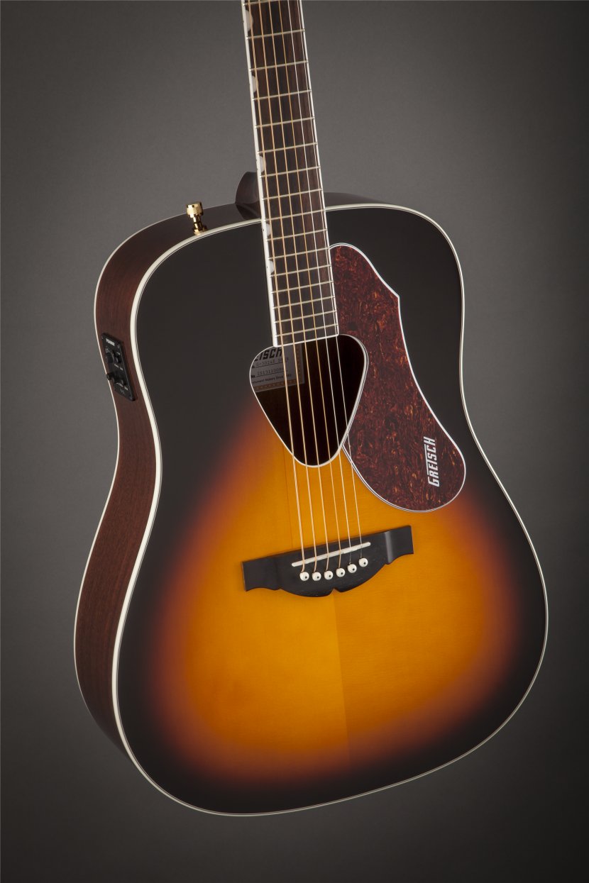 Gretsch Acoustic Guitar Musical Instruments String - Frame Transparent PNG