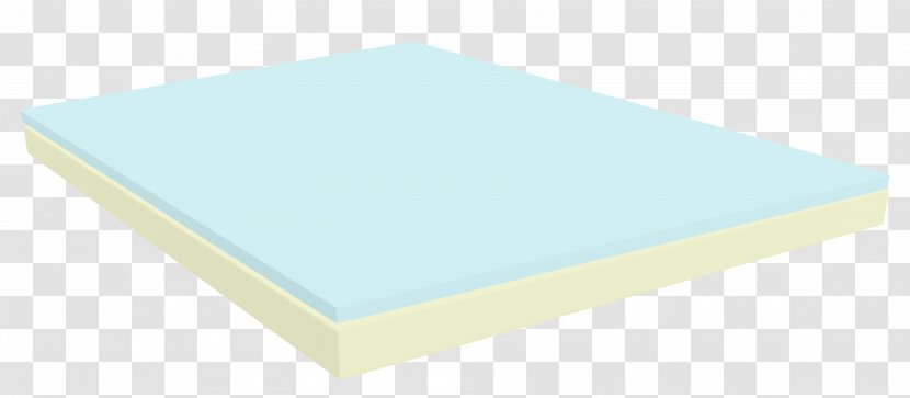 Turquoise Furniture Teal Bed - Mattress Transparent PNG