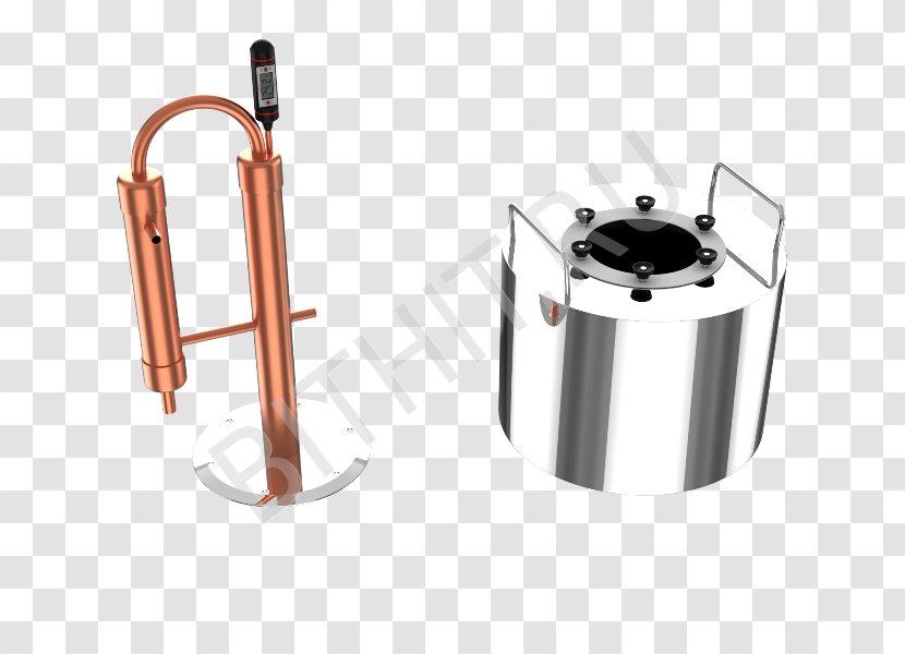Distillation CUPRUM & STEEL Moonshine Fractionating Column - Price - Luotuo Transparent PNG