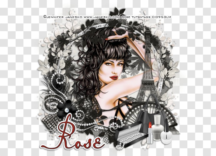 Album Cover Black Hair Poster - Wpie Transparent PNG