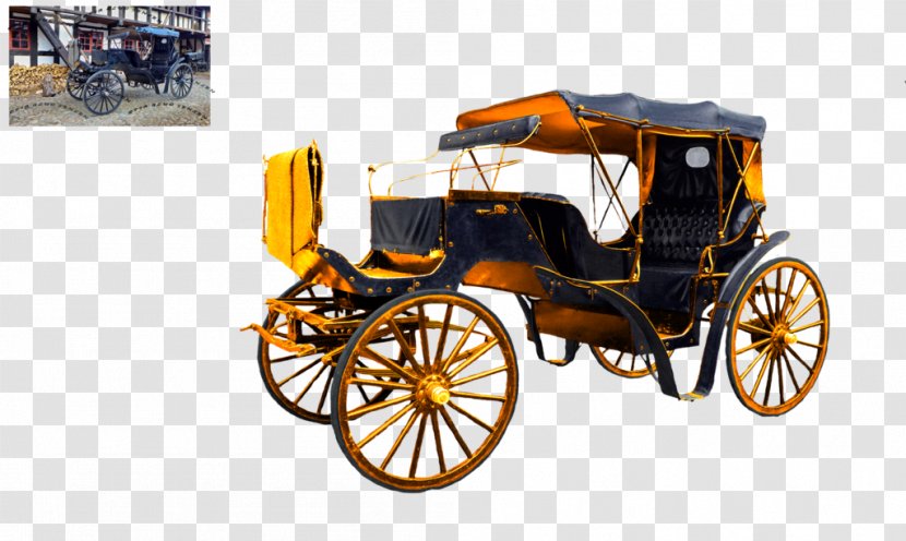 Carriage Motor Vehicle Horse And Buggy - Cart Transparent PNG