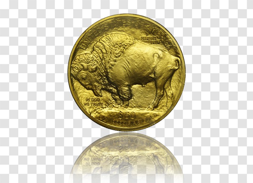 Gold Coin American Buffalo Nickel - Metal Transparent PNG
