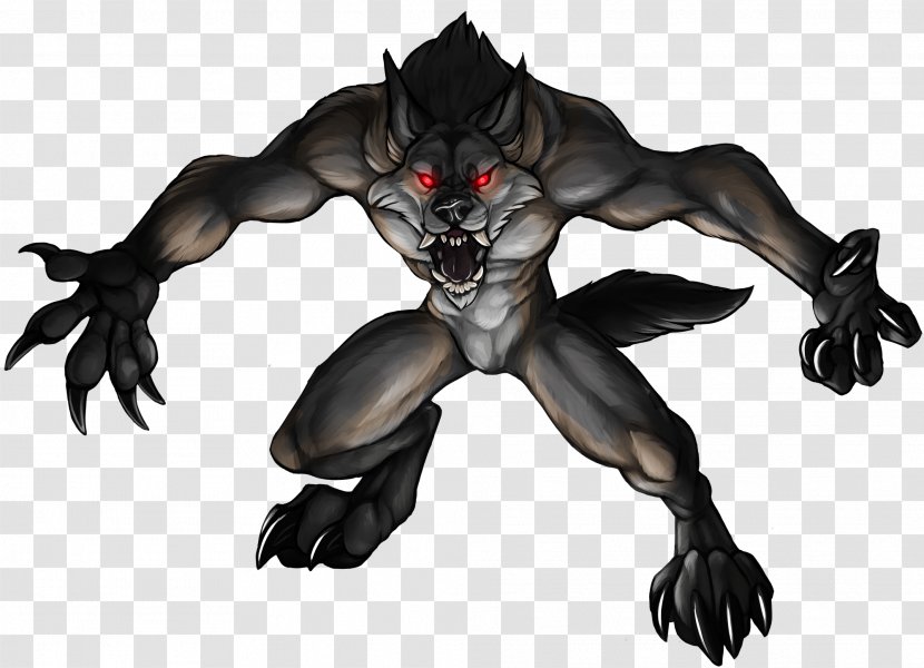 Werewolf Muscle Supervillain Demon Transparent PNG