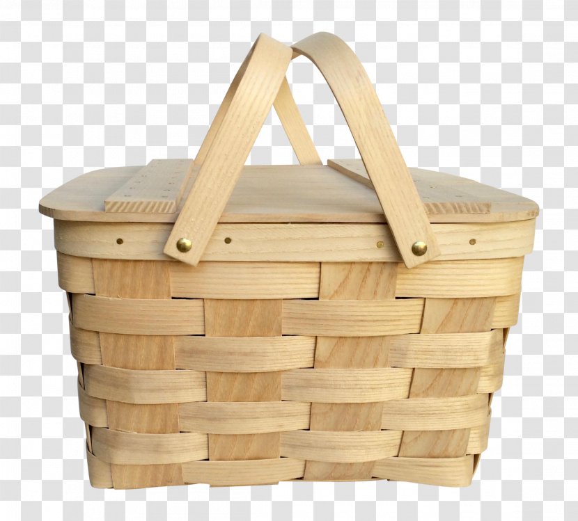 Gift Cartoon - Beige - Basket Hamper Transparent PNG