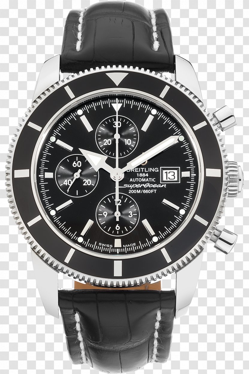 Chronograph Breitling SA Superocean Chronometer Watch - Counterfeit Transparent PNG