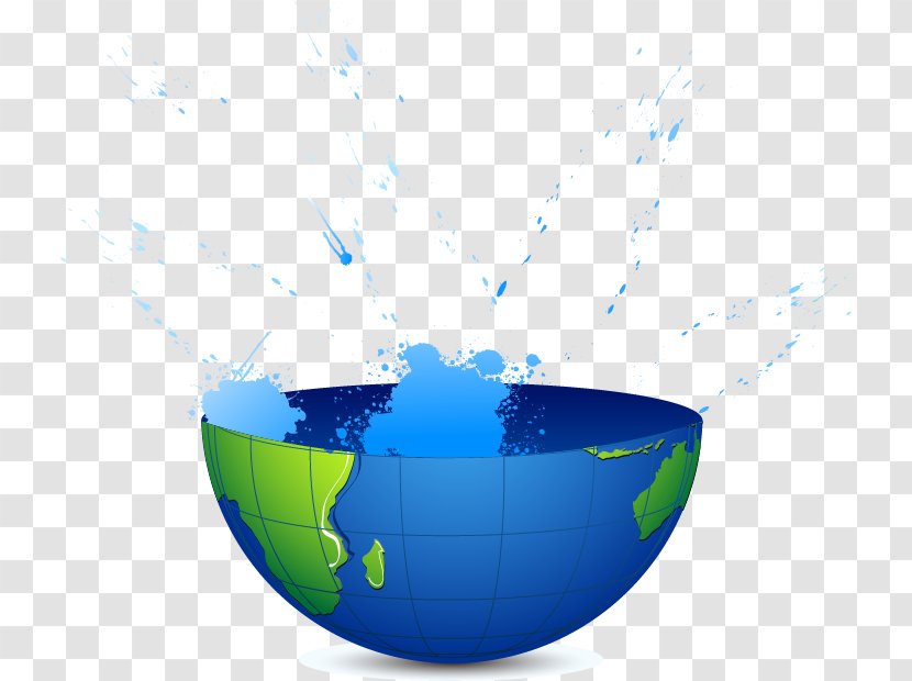 Earth Globe - Vector Material Transparent PNG